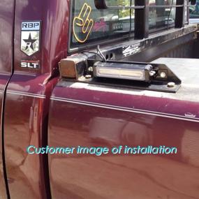 img 3 attached to WOWTOU LED Red Blue Emergency Strobe Lights For Police Cars Law Enforcement POV Patrol Vehicles Trucks