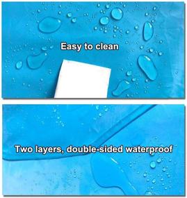 img 1 attached to Waterproof Small Animal Playpen Pads - Reusable Liners for Pet Tent (42.5in x 41in) - Bedding for Guinea Pig, Rabbit, Hamster, Chinchilla, Hedgehog