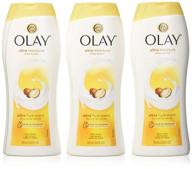 🧴 3-pack olay ultra moisture body wash, 23.6 fl. oz. - convenient packaging logo
