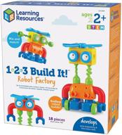 🏭 exploring the learning resources 1 2 3 factory building: a fun educational tool for children logo