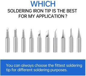 img 3 attached to 🔌 Highly Compatible Soldering Station - 900M T Soldering Replacement