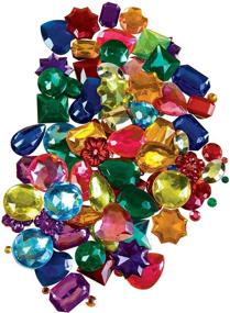 img 2 attached to 💎 Captivating Crayola Acrylic Gem Stones and Rhinestones: Endless Sparkle and Artistic Expression