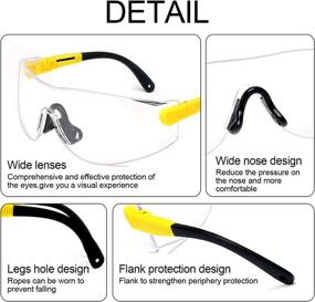 img 1 attached to 👓 Maxee Goggles: Ultimate Shooting Eye Protection with Anti-Fog Technology