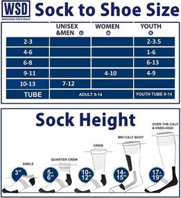 img 2 attached to 🧦 High-quality Kids Ankle Wholesale Bulk Athletic Socks by Yacht & Smith, available at SOCKS'NBULK