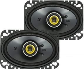 img 4 attached to 🔊 KICKER CSC46 CS Series 4x6 150W 4 Ohm 2-Way Car Audio Coaxial Speakers with Polypropylene Cone, PEI Tweeters and EVC Technology, Pair