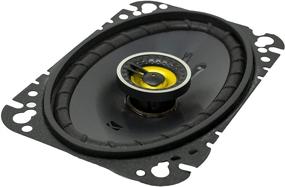 img 3 attached to 🔊 KICKER CSC46 CS Series 4x6 150W 4 Ohm 2-Way Car Audio Coaxial Speakers with Polypropylene Cone, PEI Tweeters and EVC Technology, Pair