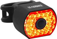 🚴 xoss leadbike ld09 rechargeable ultra bright smart bike tail light - 6 light modes, 35 hours waterproof, fits on any road bikes - enhance visibility and safety logo