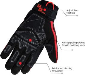 img 3 attached to Hi Viz Premium Illinois Glove Company Occupational Health & Safety Products