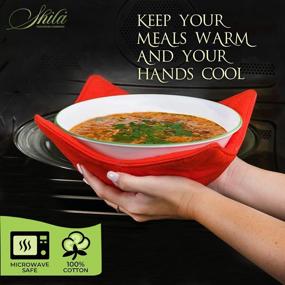 img 2 attached to 🔥 Shila Huggers: Multipurpose Microwave Safe and Heat Resistant Solution