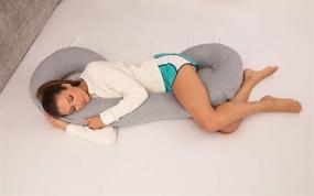 img 3 attached to Body Pillow Prenatal Pregnancy Superior
