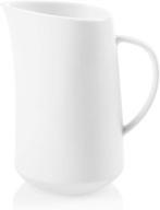 classic white corelle coordinates porcelain pitcher - 1-1/2 qt | elegant and durable logo