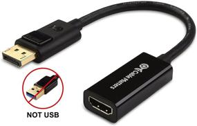 img 3 attached to 🔌 Cable Matters DisplayPort to HDMI Adapter | NOT for USB Ports, Optimum Compatibility for Computers