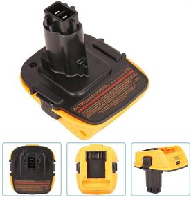 img 3 attached to 🔋 Dewalt DCA1820 20V Battery Adapter for 18V Tools - Compatible with 20V MAX XR Lithium Battery Models: DCB200, DCB201, DCB203, DCB203BT, DCB204, DCB205, DCB206