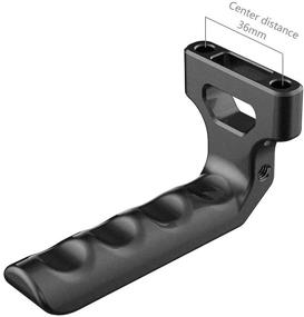 img 3 attached to 🎥 NICEYRIG Low Profile Top Handle for RED DSMC2 & DSLR Camera Cage Rig - 383: Ergonomic Grip for Enhanced Control