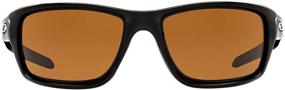 img 2 attached to Black/Bronze Oakley Canteen Sunglasses for Men (OO9225) - 60mm Plastic Frame - Non-Polarized