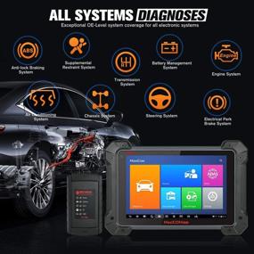 img 2 attached to 🔧 Автомобильный сканер Autel MaxiCOM MK908: Обновленная версия 2021 с диагностикой всех систем OE, кодированием ЭБУ, двунаправленным управлением и 31+ сервисом [Оригинал]