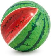 🍉 intex jumbo 42-inch watermelon beach ball, multicolored, one size - enhance your seo логотип