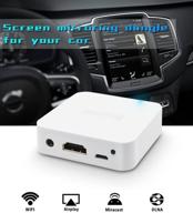 🚗 smartsee автомобильное wifi-устройство для отображения: беспроводное зеркалирование экрана для смартфонов на автомобильных экранах, airplay dlna miracast с hdmi и rca (cvbs) выходом для gps-навигации. логотип