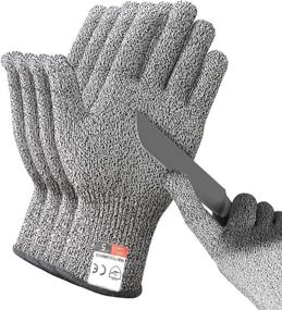 img 4 attached to DEYAN Cut Resistant Gloves Protection