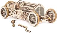 🧩 mechanical ugears wooden puzzle construction: engaging and educational building kits logo