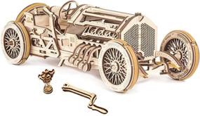 img 4 attached to 🧩 Mechanical UGEARS Wooden Puzzle Construction: Engaging and Educational Building Kits