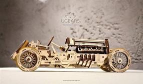 img 2 attached to 🧩 Mechanical UGEARS Wooden Puzzle Construction: Engaging and Educational Building Kits