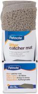 🐾 petmate ribbon litter catcher mat 4/tray, stone - keep your space clean! logo