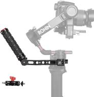 optimize your dji rs 2 / rsc 2 gimbal experience with adjustable handle sling handgrip for mounting mic/monitor, and more logo