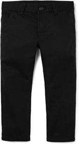 img 1 attached to 👖 Boys' Clothing - Uniform Skinny Chino Pants from Children's Place