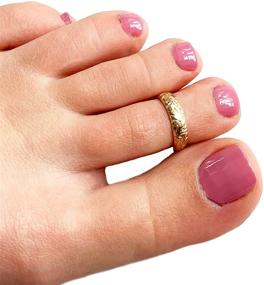 img 2 attached to 🔥 Gold Coast 14K Gold Fill Adjustable Toe Ring - USA-Made Attire for Your Toes, Women's Gold Toe Rings - Hot Trend Jewelry