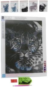 img 3 attached to FENLDY Leopard Painting Supplies Beginner