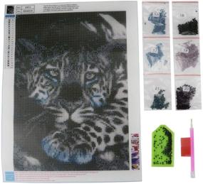 img 1 attached to FENLDY Leopard Painting Supplies Beginner