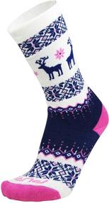 img 1 attached to 🧦 Top-Quality Merino Wool Ski Socks for Girls - Optimal Comfort and Warmth!