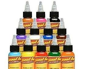 img 4 attached to 🎨 Eternally Authentic Tattoo Ink Sample Set - 12 Colors - 1/2 oz