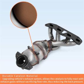 img 2 attached to YITAMOTOR Catalytic Converter for 2002-2006 Nissan Altima 2.5L with Exhaust Manifold - EPA Compliant