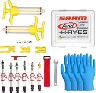 🔧 professional hydraulic disc brake bleed kit for west biking - dot code5, code r, juicy j3, j5, j7, ultimate elixir e1, e3, e5, e7, er, xx, xo, formula r1, rx, k24, k18, hayes, bngal, hope, quad, avid logo