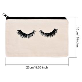 img 3 attached to ✨ BBTO Eyelash Cosmetic Bag for Pieces