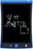 🔵 sunany 8.5" lcd writing tablet: handwriting & drawing board for kids and adults - blue logo