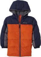 stylish and warm: pacific trails bubble jacket for boys - size 20 logo