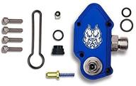 💪 enhanced performance: sinister diesel blue spring kit with adjustable billet spring housing for 2003-2007 ford powerstroke 6.0l - fuel regulator upgrade for improved fuel efficiency logo