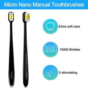 img 3 attached to Toothbrush ，10000 15000 Bristles Toothbrushes Sensitive Oral Care