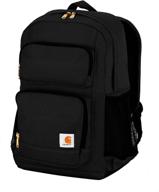 🎒 carhartt legacy work backpack - padded laptop sleeve with tablet storage, black logo