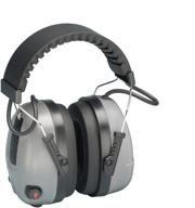 🔊 enhance hearing protection with elvex level dependent earmuffs logo