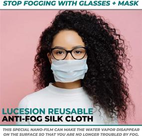 img 1 attached to 👓 Neatrition Lucesion: long-lasting, reusable Anti Fog Wipes for Glasses, Cameras, Lens, Goggles - 24 Hour Protection, 1000 Times, 5Pc