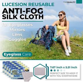 img 3 attached to 👓 Neatrition Lucesion: long-lasting, reusable Anti Fog Wipes for Glasses, Cameras, Lens, Goggles - 24 Hour Protection, 1000 Times, 5Pc