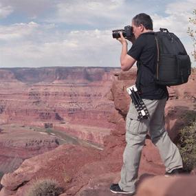 img 1 attached to 📷 Spider Holster - Tripod Carrier Attachment + BlackWidow Camera Holster: Effortlessly Access Your Tripod Anywhere!