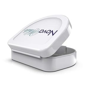 img 1 attached to 🦷 NovaWhite Retainer Holder: Ultimate Hygiene, Durability, and Protection – Convenient Dental Case for Mouth Trays, Guards & Retainers