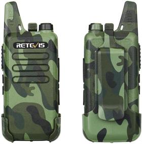 img 3 attached to 📻 Retevis RT22 Walkie Talkies: Rechargeable Two Way Radios with Voice Activation & Emergency Alarm - Ideal for Outdoor Adventures and Cruise Ships (4 Pack)