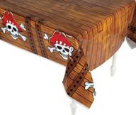 🏴 ahoy matey! fun express pirate tablecover tablecloth - set sail for a swashbuckling party! логотип