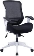 🪑 upgrade your office setup with longboss mid back computer task office desk chair - black logo